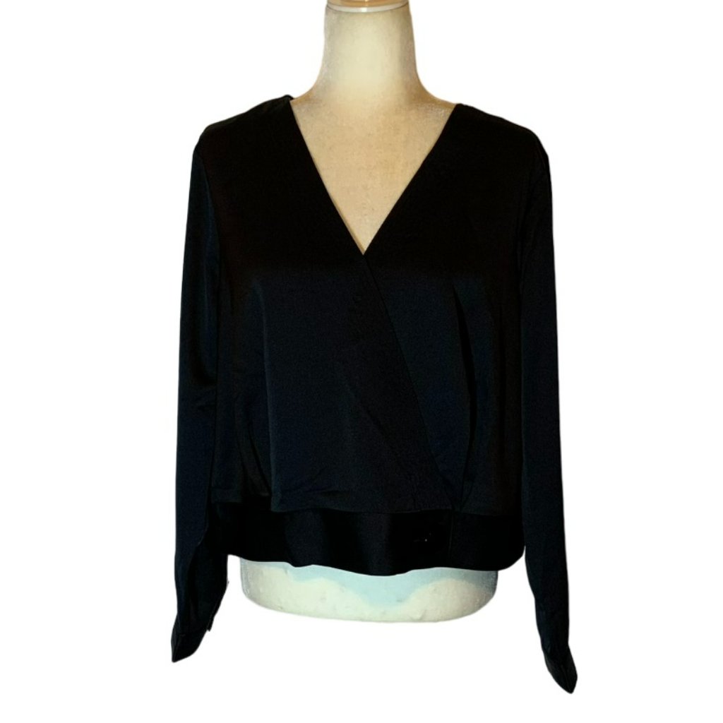 Worthington Surplice Blouse New With Tickets Size Large